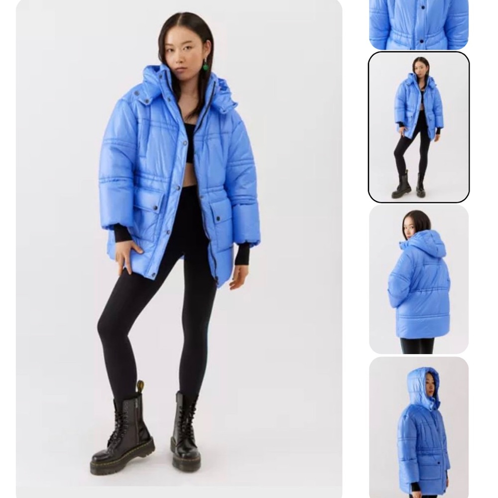 Urban Outfitters UO Alice Hooded Puffer Jacket